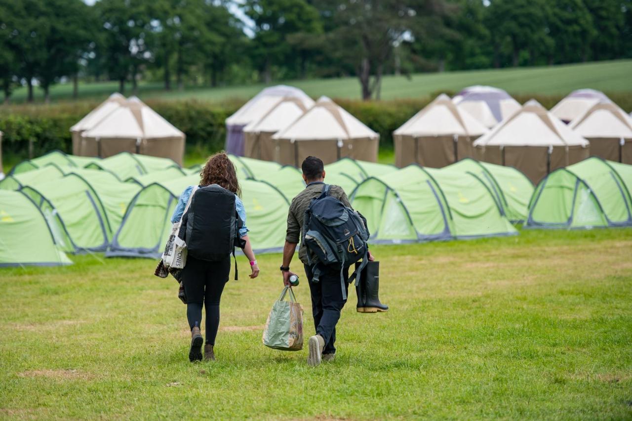 Festival Yurts Hay-On-Wye Hotel Exterior photo